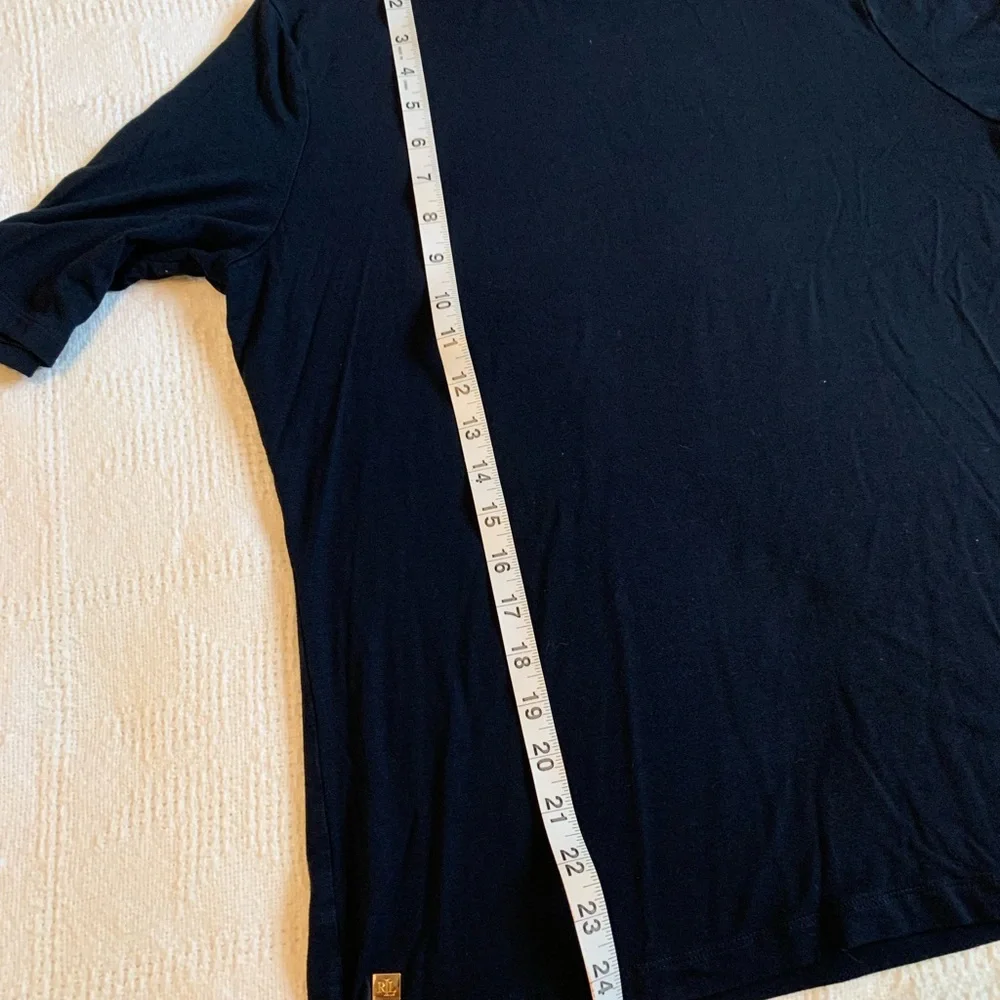 Ralph Lauren jersey turtleneck top - Picture 11 of 11